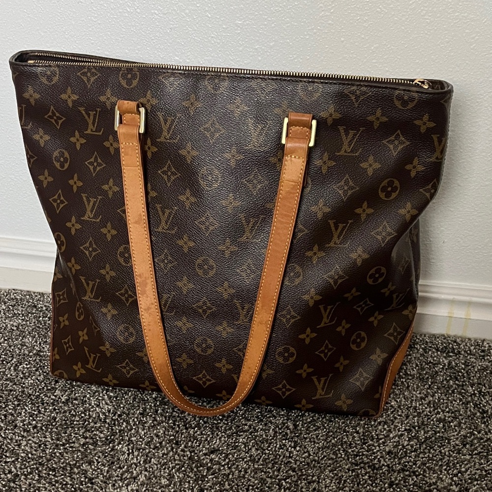 Louis Vuitton Cabas Mezzo Monogram canvas & leather Tote